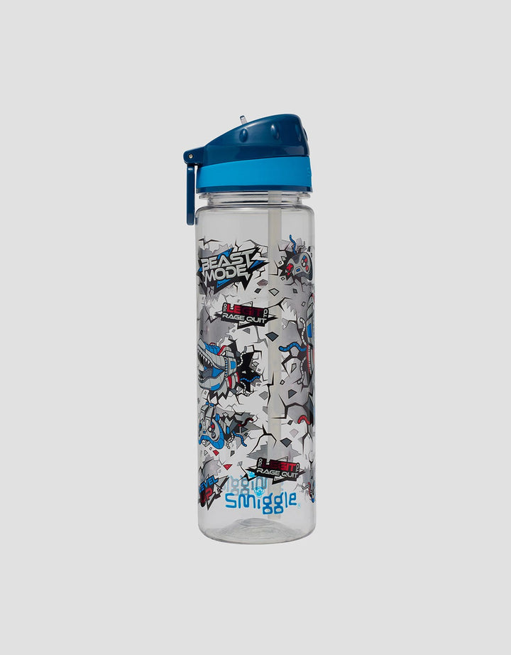 Smiggle Fly High Drink Up Bottle 650Ml Game Beast Mode Boys