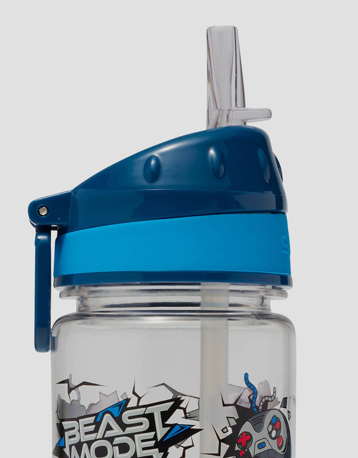 Smiggle Fly High Drink Up Bottle 650Ml Game Beast Mode Boys