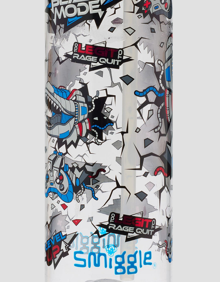 Smiggle Fly High Drink Up Bottle 650Ml Game Beast Mode Boys