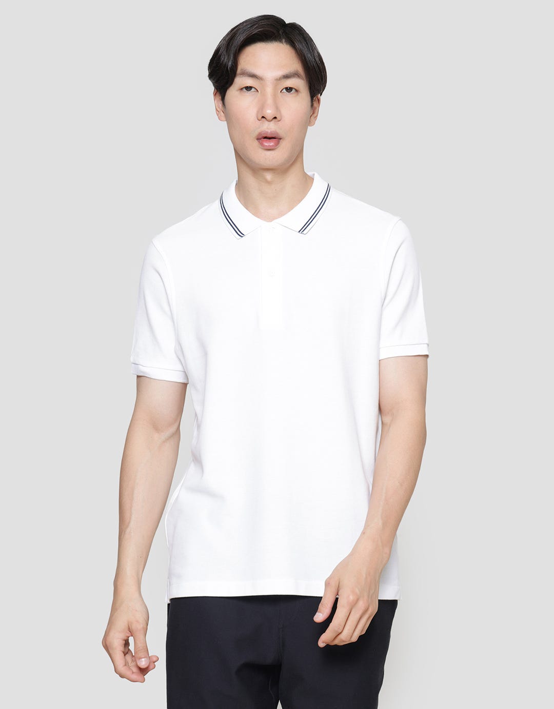 Suko Solid Knit Men's Polo Shirt
