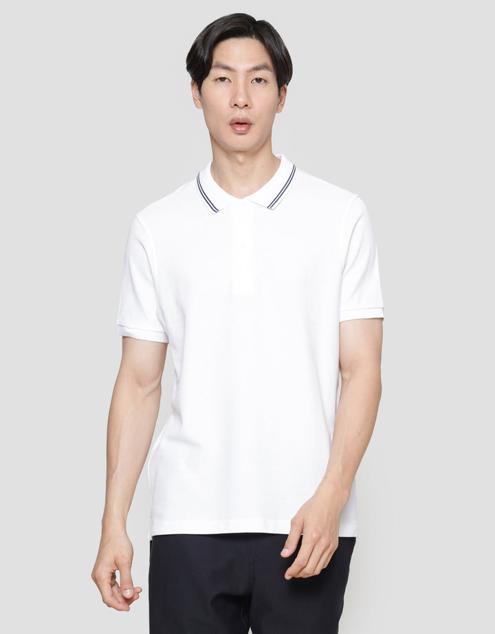 SUKO SOLID KNIT POLO PRIA