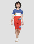 Little M Cut N Sewn Aplikasi Bordir Kaos Anak Laki-Laki