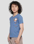 Little M Monkey Combed Kaos Anak Laki-Laki