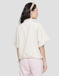 American Jeans Outmel01 Women's Parachute Crop Jacket