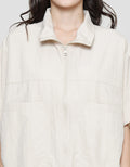 American Jeans Outmel01 Women's Parachute Crop Jacket