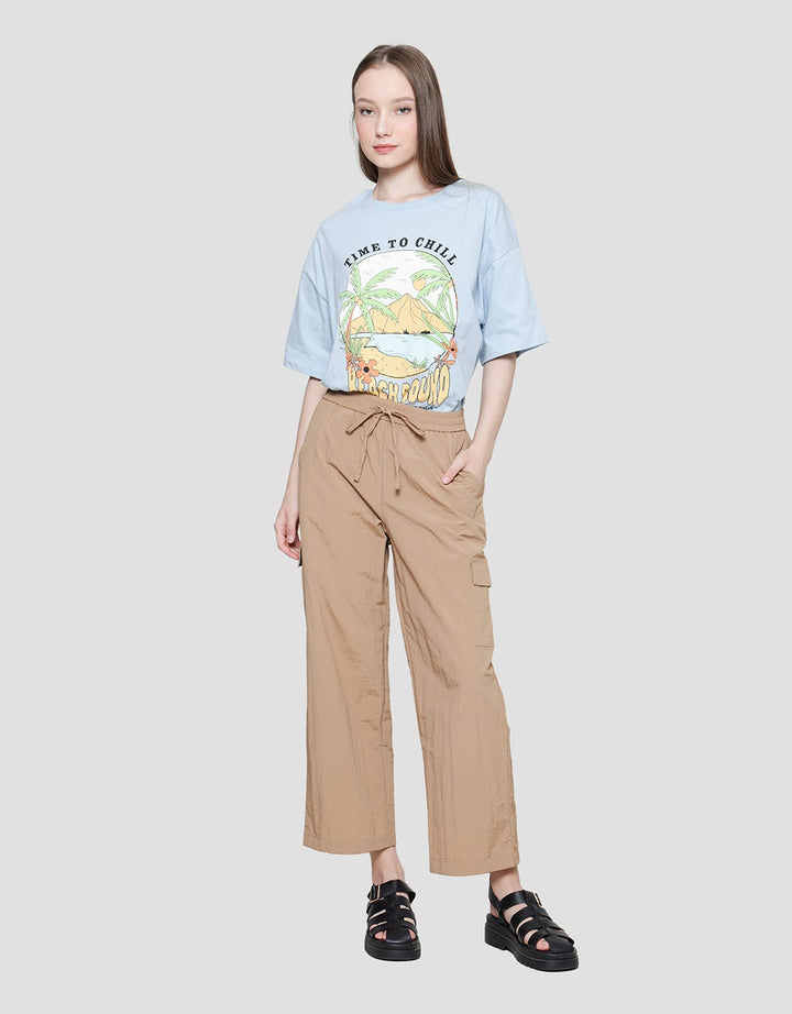 American Jeans Celana Panjang Cargo Wanita