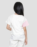 Little M Love Bear 1 Girls Short Sleeve T-Shirt