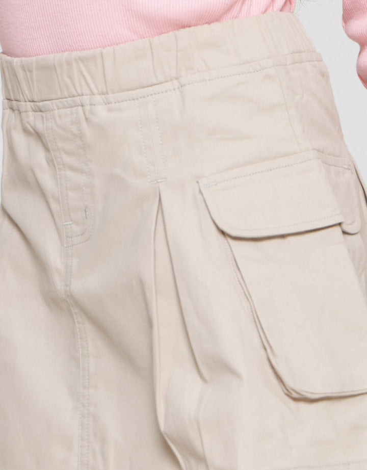Little M Cargo Pocket Short Skirt for Girls