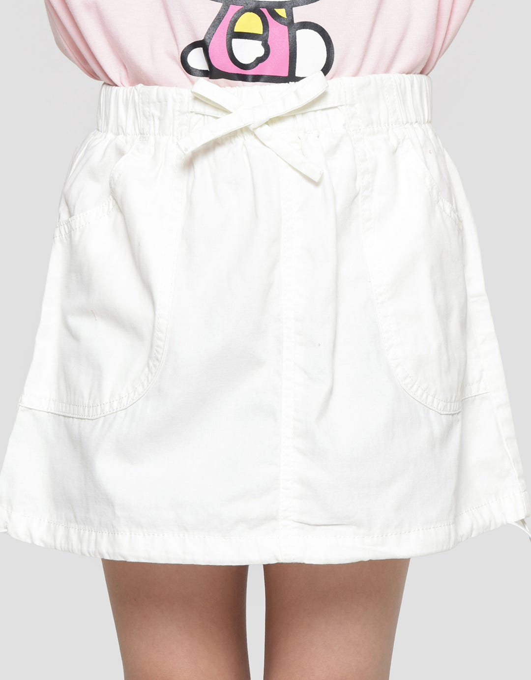 Little M Down Stopper Girls Mini Skirt