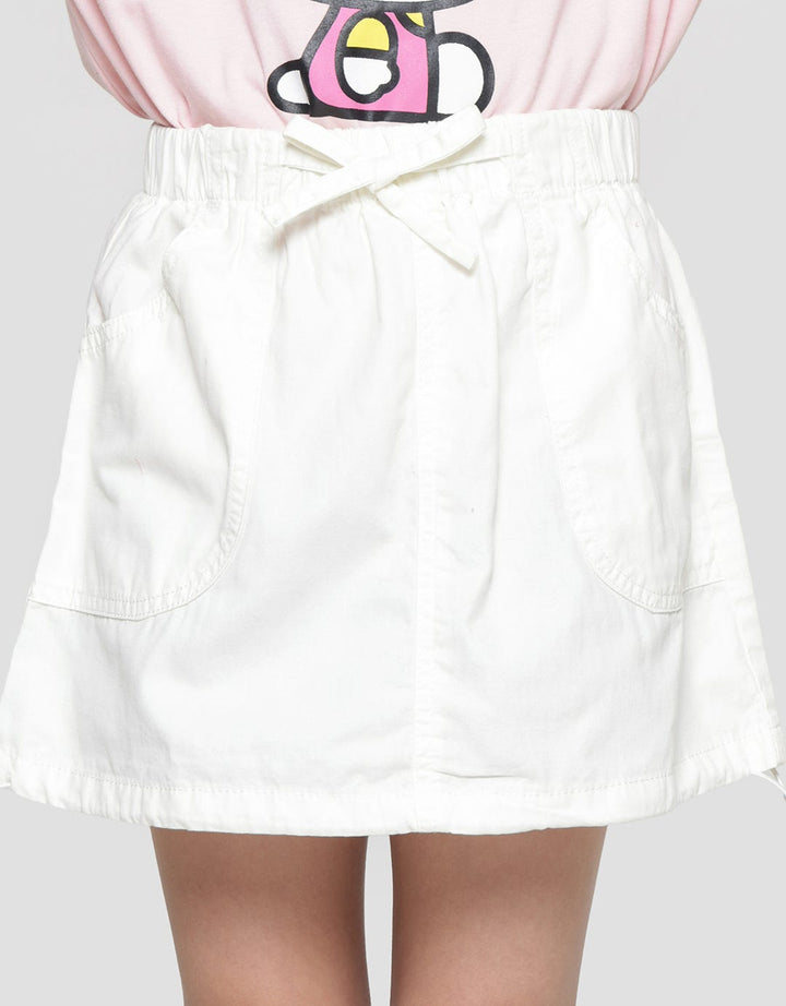 Little M Down Stopper Girls Mini Skirt