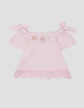 Little M Arun Ribbon Kaos Anak Perempuan