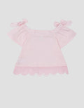 Little M Arun Ribbon Kaos Anak Perempuan