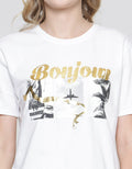 Details of Bonjour Foil Women's Casual T-shirt
