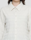 Details Gingham Small Check Basic Women's Long Sleeve Shirt