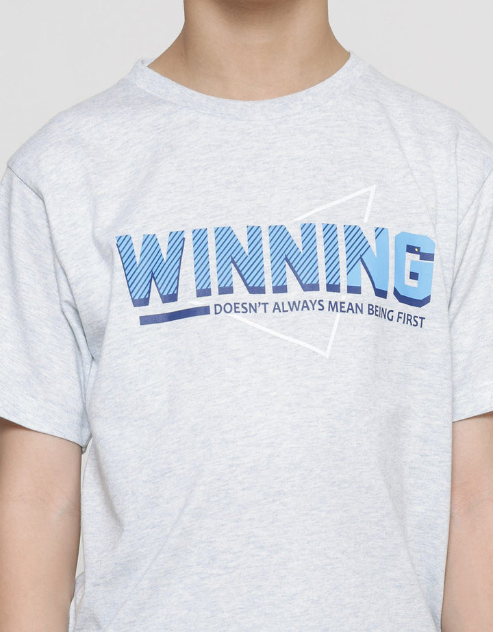 Nevada Print Winning Kaos Lengan Pendek Anak Laki-Laki