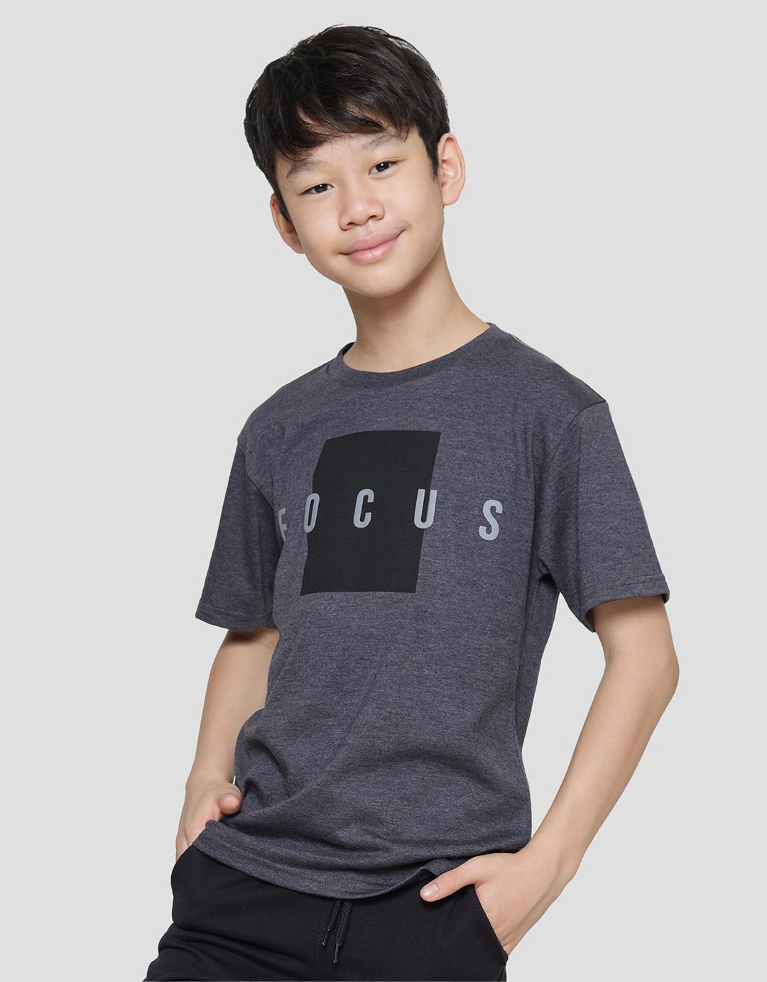 Nevada Print Focus Kaos Lengan Pendek Anak Laki-Laki