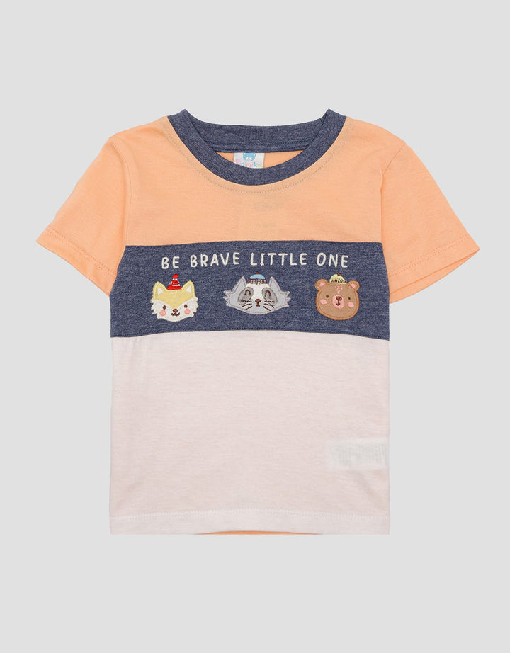 Pipiniko Brave Lil One Kaos Anak Laki-laki