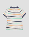 Pipiniko Polo Print Bear Collar T-shirt for Boys