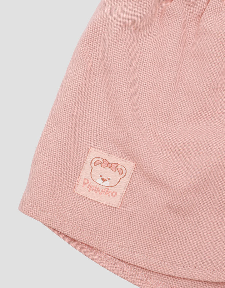 Pipiniko Patch Logo Girls Shorts