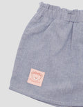 Pipiniko Patch Logo Celana Pendek Anak Perempuan