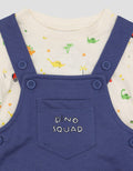 Pipiniko Dino Pocket Overall Anak Laki-laki