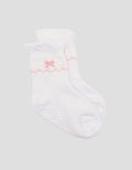 Pipiniko Texture Pink Anti Slip Kaos Kaki Anak Perempuan