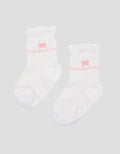 Pipiniko Texture Pink Anti Slip Kaos Kaki Anak Perempuan