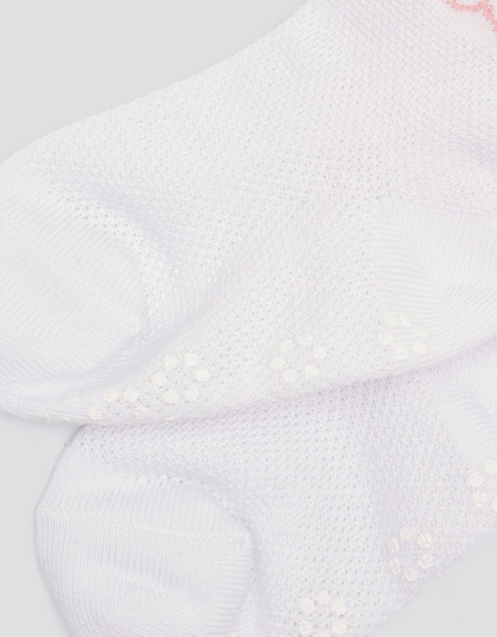 Pipiniko Texture Pink Anti Slip Kaos Kaki Anak Perempuan