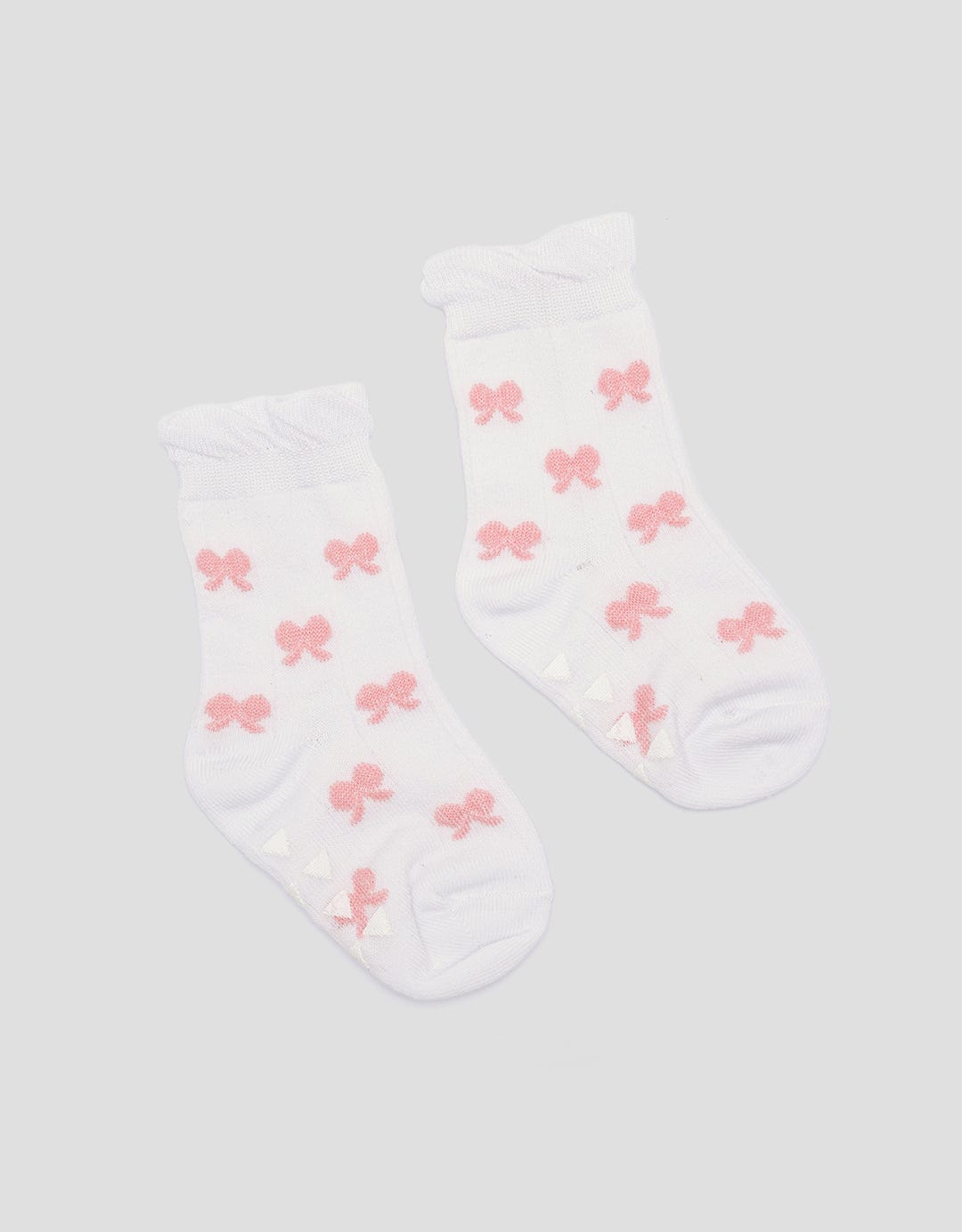Pipiniko Texture Ribbon Anti Slip Girls Socks