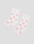 Pipiniko Texture Ribbon Anti Slip Girls Socks