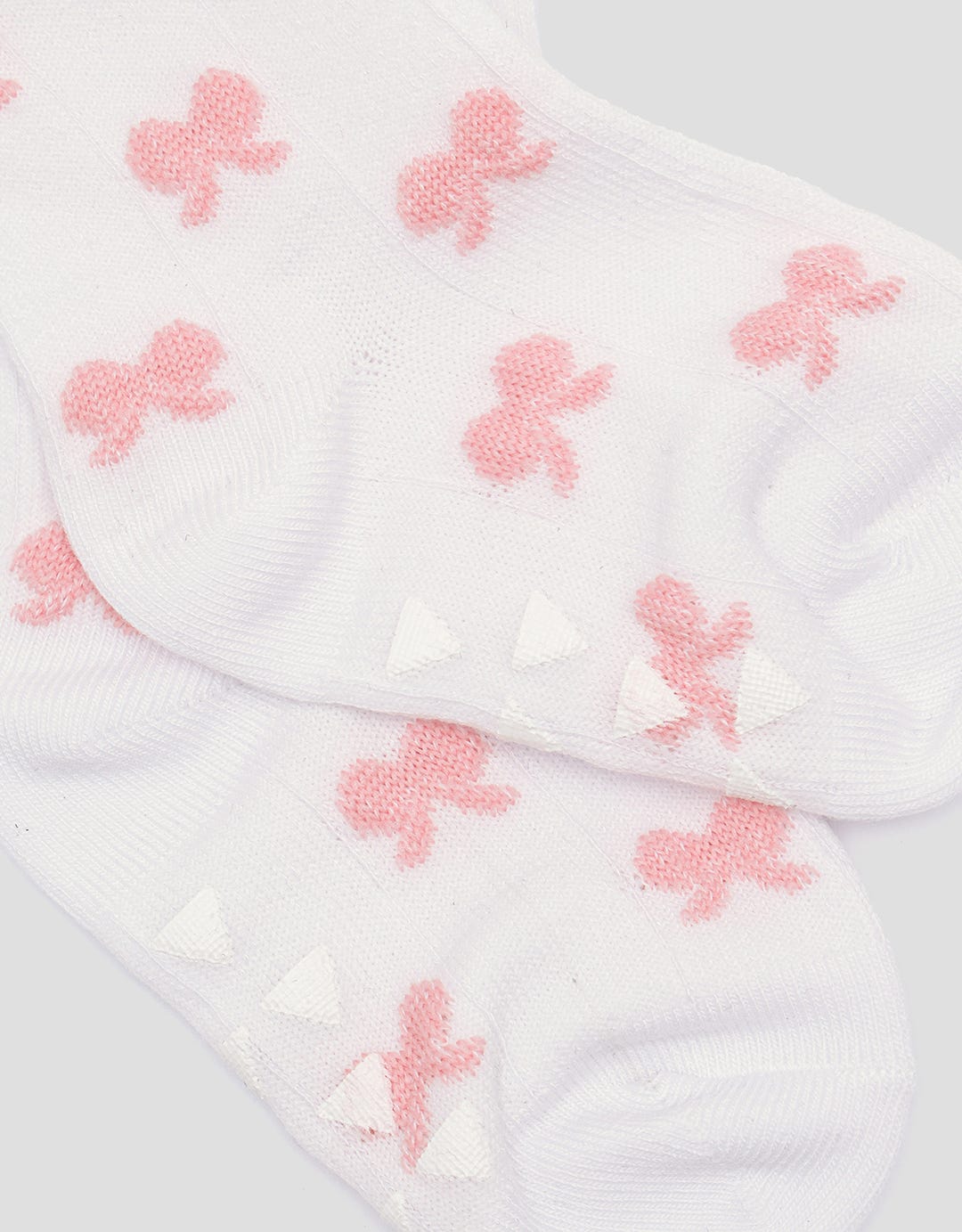 Pipiniko Texture Ribbon Anti Slip Girls Socks