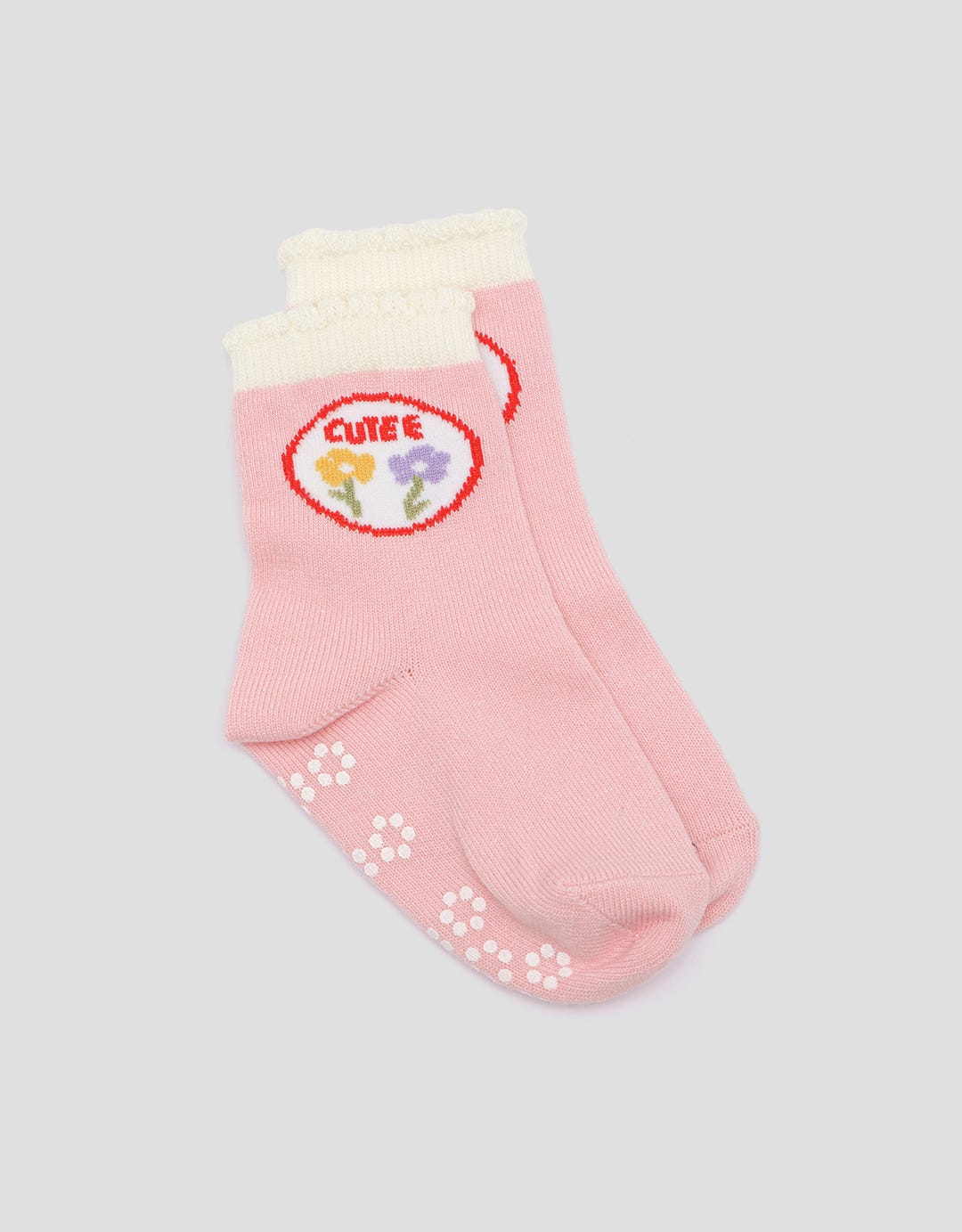Pipiniko Flower Cute Anti Slip Kaus Kaki Anak Perempuan