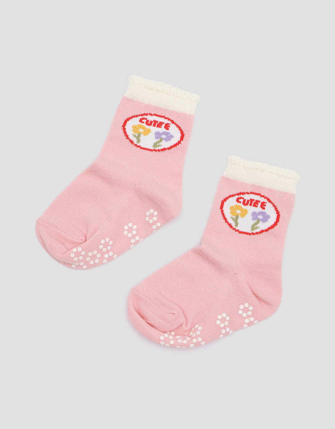 Pipiniko Flower Cute Anti Slip Kaus Kaki Anak Perempuan
