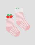 Pipiniko Apple Anti Slip Socks for Girls