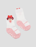 Pipiniko Ribbon Anti Slip Kaos Kaki Anak Perempuan