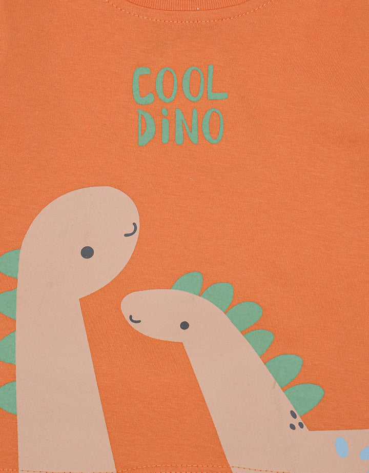 Pipiniko Jersey Cool Dino Pakaian Setelan Anak Laki-laki