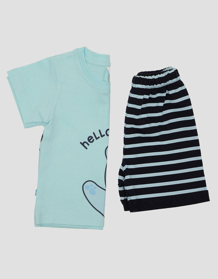 Pipiniko Hello Bear Set Pakaian Anak Laki-laki