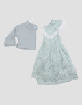 Pipiniko Lace Collar Midi Dress Anak Perempuan
