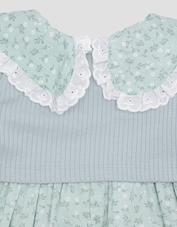 Pipiniko Lace Collar Midi Dress Anak Perempuan