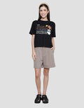Nevada Boxy Print We Bare Bears Women's Short Sleeve T-Shirt