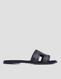 Connexion Stitching Contrast Strap Slipper Sandals Wanita