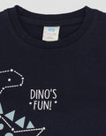 Pipiniko Jersey Dinos Fun Baju Set Anak Laki-Laki