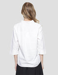 Connexion Solid Cuff Women's Shirt