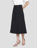 Connexion Two Button Women's Midi Skirt