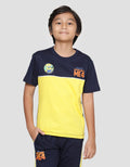 Character Minions Movie Cut Sewn Print Kaos Lengan Pendek Anak Laki-laki