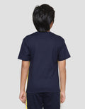 Character Minions Movie Cut Sewn Print Kaos Lengan Pendek Anak Laki-laki