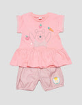 Disney Fresh Pooh Baju Set Anak Perempuan
