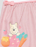 Disney Short Sleeve Midi Dress Fresh Pooh Anak Perempuan