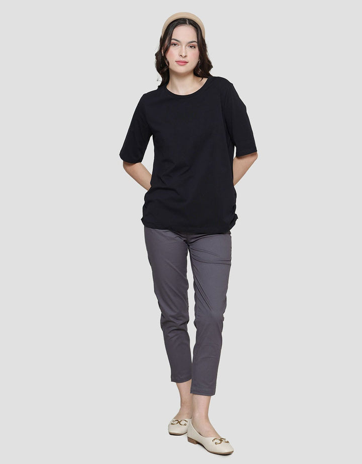 St. Yves Ruffle Sideseam Women's T-Shirt