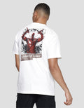 Marvel Deadpool Adamantium Katanas Kaos Lengan Pendek Pria